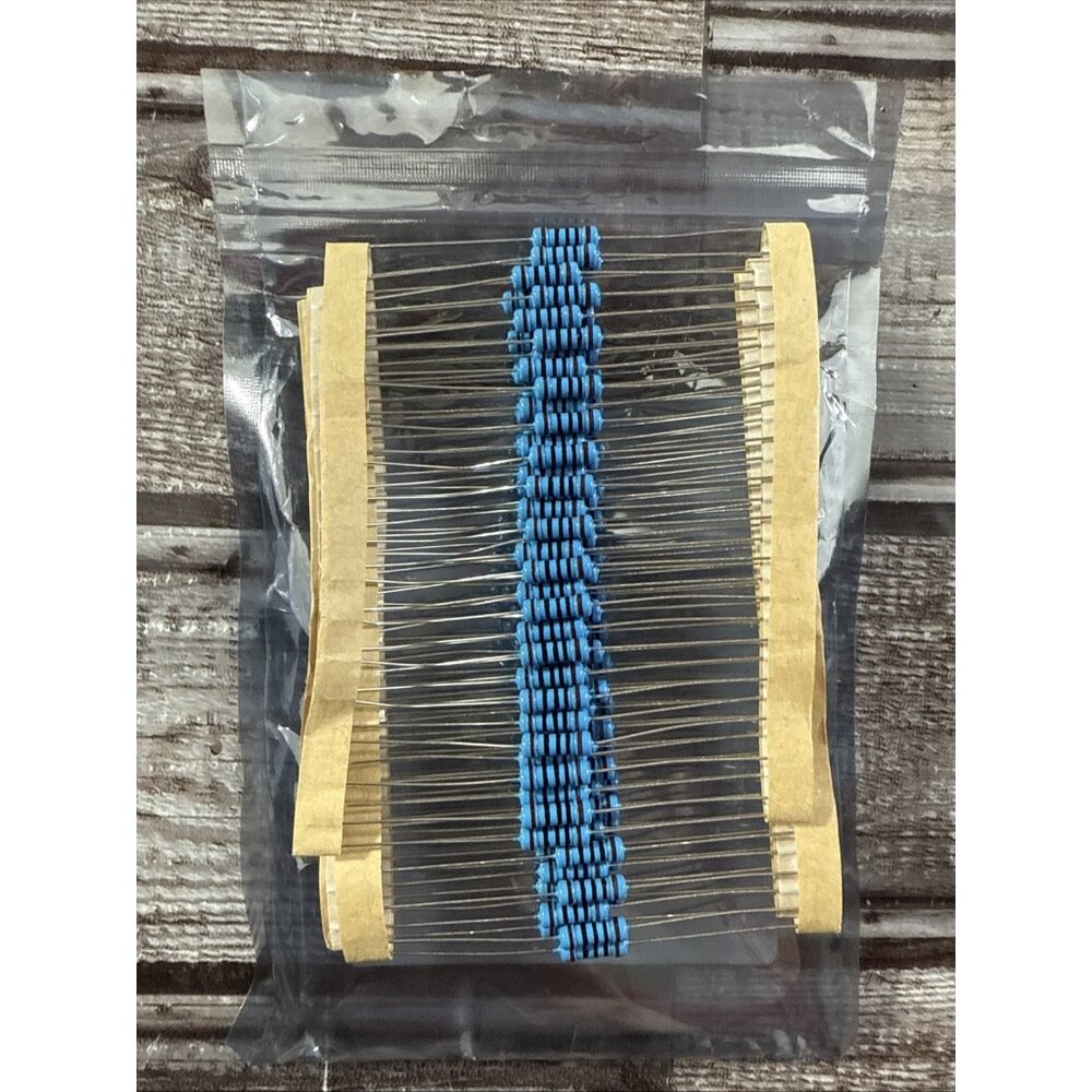 100PACK  100 Ohm Ω  1% Tolerance 1/2W 0.5 Watt Carbon Film Resistor